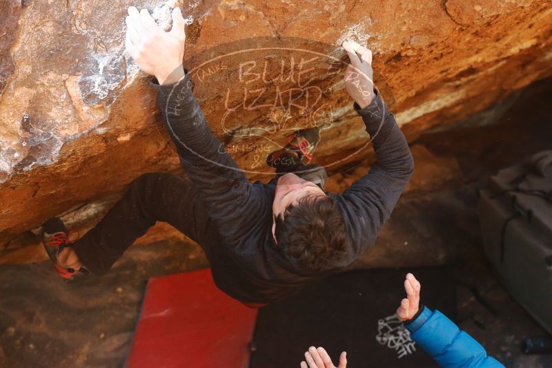 Bouldering in Hueco Tanks on 01/03/2020 with Blue Lizard Climbing and Yoga

Filename: SRM_20200103_1627381.jpg
Aperture: f/4.0
Shutter Speed: 1/250
Body: Canon EOS-1D Mark II
Lens: Canon EF 50mm f/1.8 II