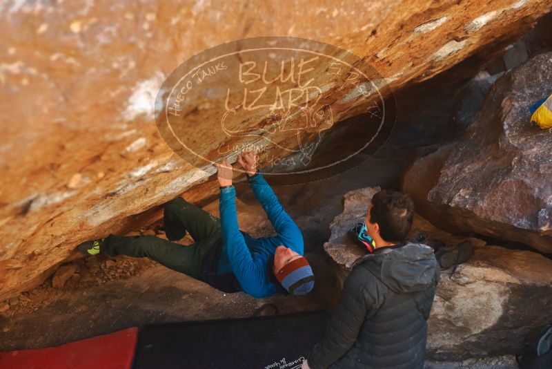 Bouldering in Hueco Tanks on 01/03/2020 with Blue Lizard Climbing and Yoga

Filename: SRM_20200103_1642040.jpg
Aperture: f/2.5
Shutter Speed: 1/320
Body: Canon EOS-1D Mark II
Lens: Canon EF 50mm f/1.8 II