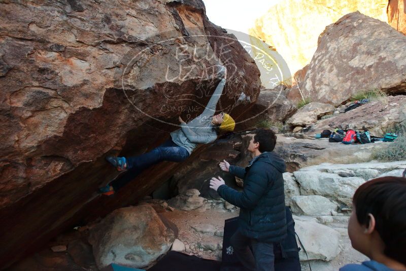 Bouldering in Hueco Tanks on 01/03/2020 with Blue Lizard Climbing and Yoga

Filename: SRM_20200103_1809201.jpg
Aperture: f/5.0
Shutter Speed: 1/200
Body: Canon EOS-1D Mark II
Lens: Canon EF 16-35mm f/2.8 L