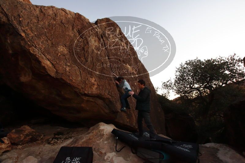 Bouldering in Hueco Tanks on 01/03/2020 with Blue Lizard Climbing and Yoga

Filename: SRM_20200103_1829090.jpg
Aperture: f/4.5
Shutter Speed: 1/125
Body: Canon EOS-1D Mark II
Lens: Canon EF 16-35mm f/2.8 L