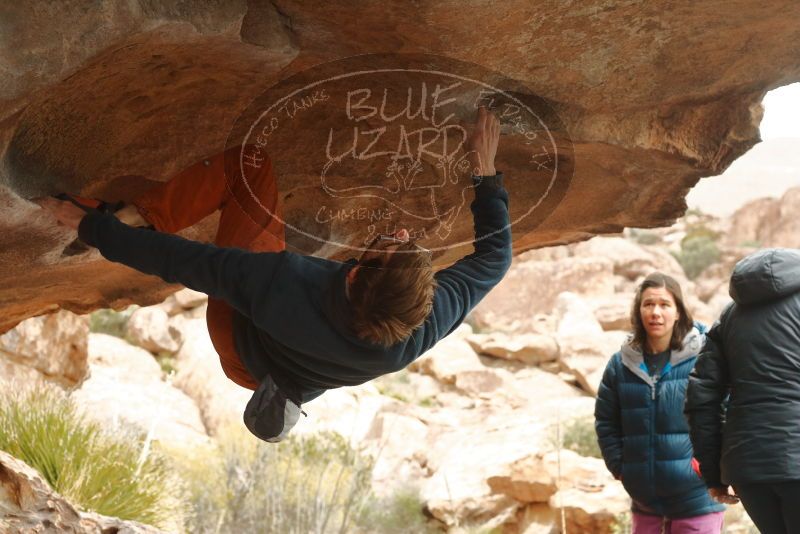 Bouldering in Hueco Tanks on 01/02/2020 with Blue Lizard Climbing and Yoga

Filename: SRM_20200102_1119010.jpg
Aperture: f/4.5
Shutter Speed: 1/250
Body: Canon EOS-1D Mark II
Lens: Canon EF 50mm f/1.8 II