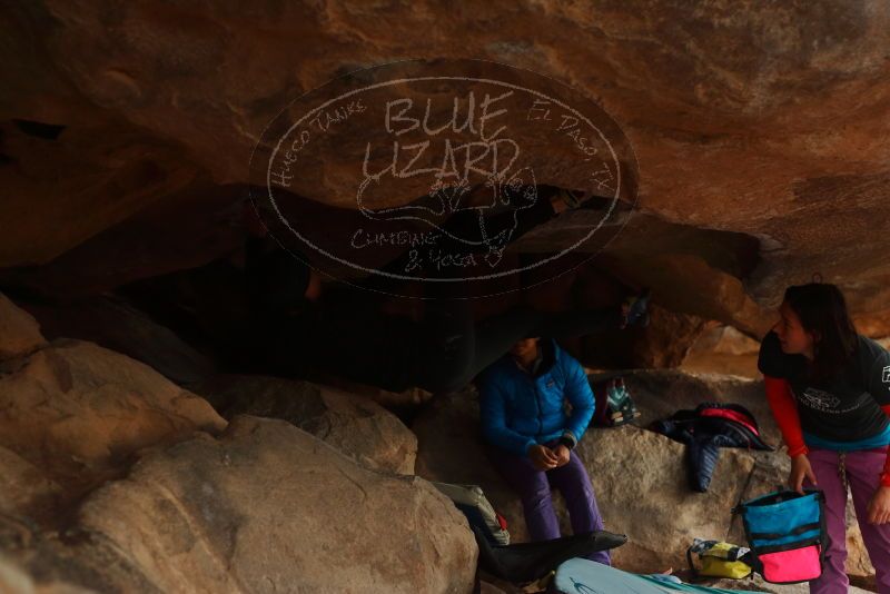 Bouldering in Hueco Tanks on 01/02/2020 with Blue Lizard Climbing and Yoga

Filename: SRM_20200102_1129380.jpg
Aperture: f/3.2
Shutter Speed: 1/250
Body: Canon EOS-1D Mark II
Lens: Canon EF 50mm f/1.8 II