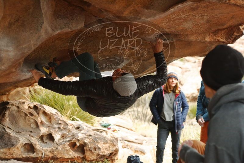 Bouldering in Hueco Tanks on 01/02/2020 with Blue Lizard Climbing and Yoga

Filename: SRM_20200102_1144110.jpg
Aperture: f/3.2
Shutter Speed: 1/250
Body: Canon EOS-1D Mark II
Lens: Canon EF 50mm f/1.8 II