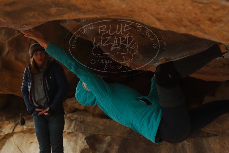 Bouldering in Hueco Tanks on 01/02/2020 with Blue Lizard Climbing and Yoga

Filename: SRM_20200102_1148520.jpg
Aperture: f/4.0
Shutter Speed: 1/250
Body: Canon EOS-1D Mark II
Lens: Canon EF 50mm f/1.8 II