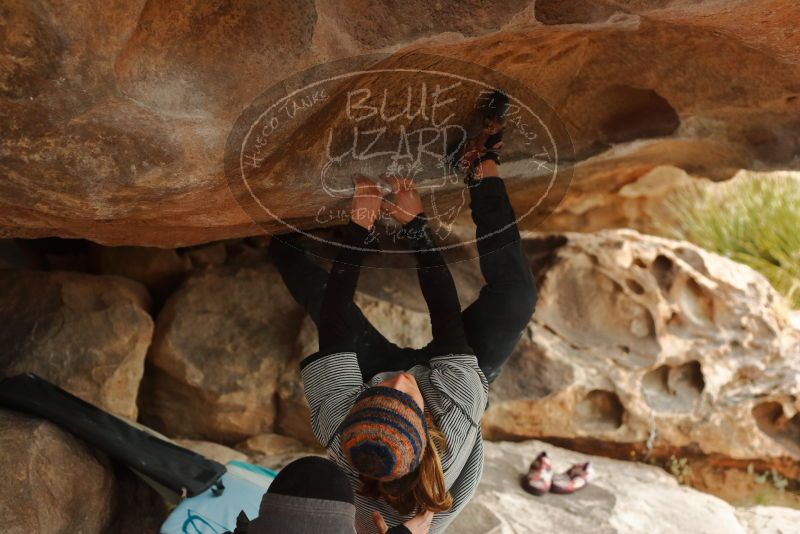 Bouldering in Hueco Tanks on 01/02/2020 with Blue Lizard Climbing and Yoga

Filename: SRM_20200102_1157140.jpg
Aperture: f/3.2
Shutter Speed: 1/250
Body: Canon EOS-1D Mark II
Lens: Canon EF 50mm f/1.8 II