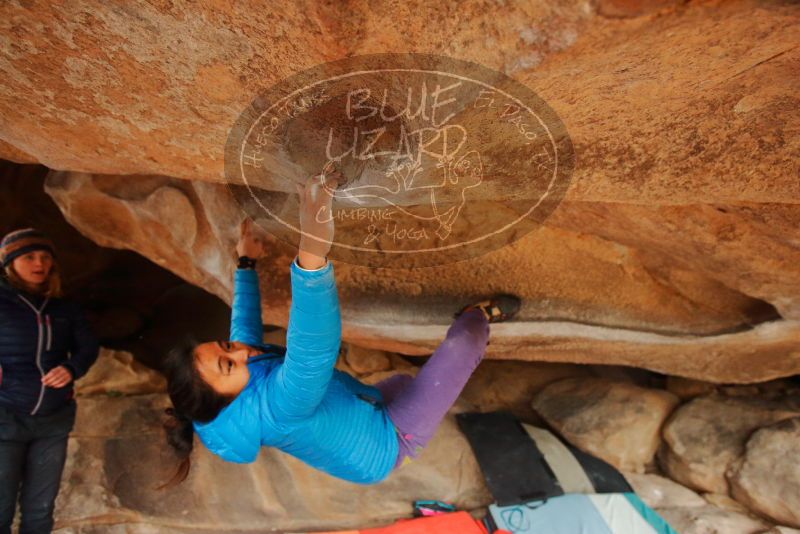 Bouldering in Hueco Tanks on 01/02/2020 with Blue Lizard Climbing and Yoga

Filename: SRM_20200102_1218570.jpg
Aperture: f/3.5
Shutter Speed: 1/250
Body: Canon EOS-1D Mark II
Lens: Canon EF 16-35mm f/2.8 L