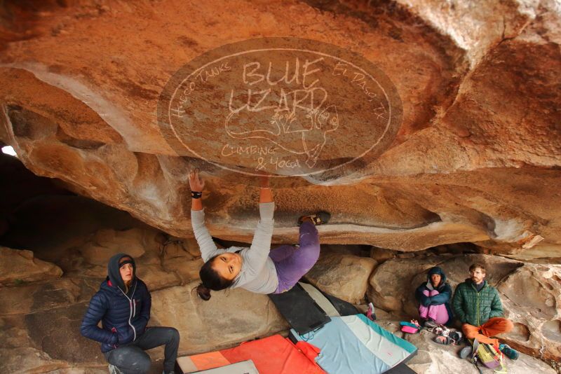 Bouldering in Hueco Tanks on 01/02/2020 with Blue Lizard Climbing and Yoga

Filename: SRM_20200102_1256450.jpg
Aperture: f/4.5
Shutter Speed: 1/250
Body: Canon EOS-1D Mark II
Lens: Canon EF 16-35mm f/2.8 L