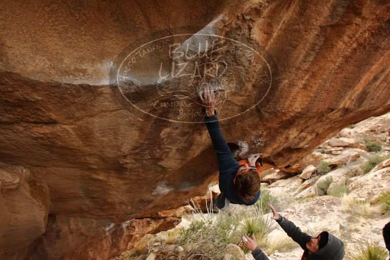 Bouldering in Hueco Tanks on 01/02/2020 with Blue Lizard Climbing and Yoga

Filename: SRM_20200102_1319510.jpg
Aperture: f/6.3
Shutter Speed: 1/250
Body: Canon EOS-1D Mark II
Lens: Canon EF 16-35mm f/2.8 L