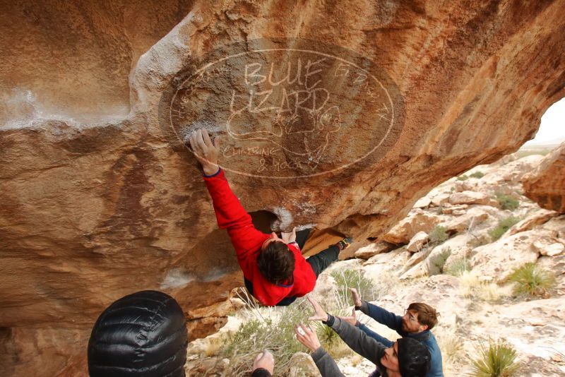 Bouldering in Hueco Tanks on 01/02/2020 with Blue Lizard Climbing and Yoga

Filename: SRM_20200102_1323310.jpg
Aperture: f/5.6
Shutter Speed: 1/250
Body: Canon EOS-1D Mark II
Lens: Canon EF 16-35mm f/2.8 L