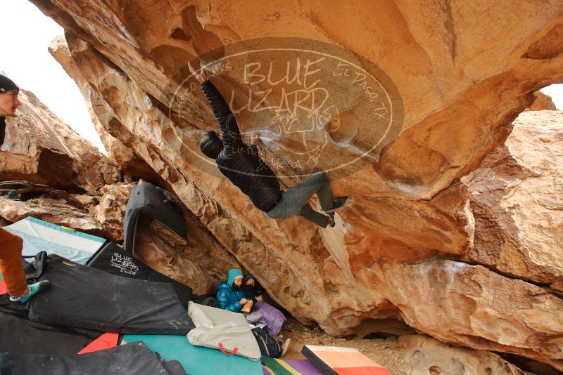 Bouldering in Hueco Tanks on 01/02/2020 with Blue Lizard Climbing and Yoga

Filename: SRM_20200102_1324270.jpg
Aperture: f/4.5
Shutter Speed: 1/250
Body: Canon EOS-1D Mark II
Lens: Canon EF 16-35mm f/2.8 L