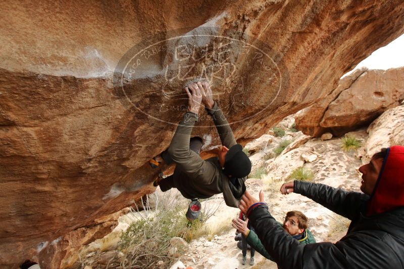 Bouldering in Hueco Tanks on 01/02/2020 with Blue Lizard Climbing and Yoga

Filename: SRM_20200102_1347170.jpg
Aperture: f/5.0
Shutter Speed: 1/250
Body: Canon EOS-1D Mark II
Lens: Canon EF 16-35mm f/2.8 L