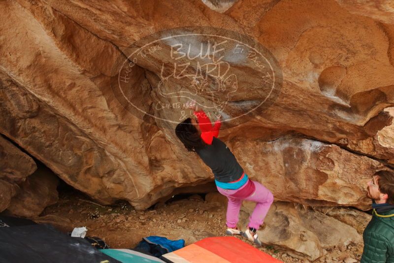 Bouldering in Hueco Tanks on 01/02/2020 with Blue Lizard Climbing and Yoga

Filename: SRM_20200102_1352041.jpg
Aperture: f/5.6
Shutter Speed: 1/200
Body: Canon EOS-1D Mark II
Lens: Canon EF 16-35mm f/2.8 L