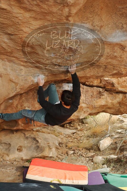 Bouldering in Hueco Tanks on 01/02/2020 with Blue Lizard Climbing and Yoga

Filename: SRM_20200102_1355500.jpg
Aperture: f/3.5
Shutter Speed: 1/500
Body: Canon EOS-1D Mark II
Lens: Canon EF 50mm f/1.8 II