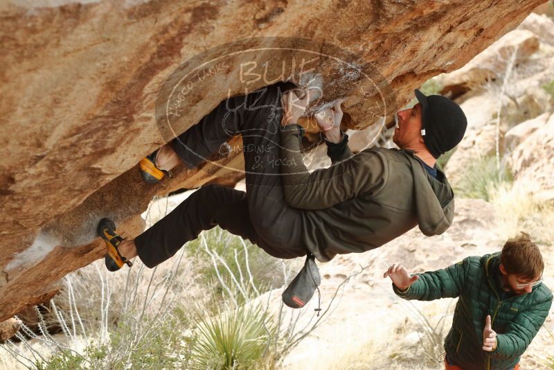 Bouldering in Hueco Tanks on 01/02/2020 with Blue Lizard Climbing and Yoga

Filename: SRM_20200102_1403111.jpg
Aperture: f/3.5
Shutter Speed: 1/250
Body: Canon EOS-1D Mark II
Lens: Canon EF 50mm f/1.8 II