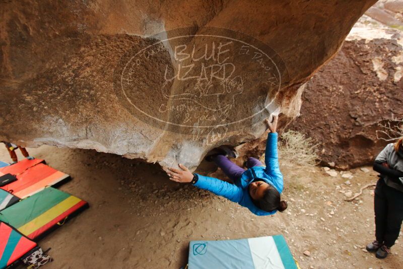 Bouldering in Hueco Tanks on 01/02/2020 with Blue Lizard Climbing and Yoga

Filename: SRM_20200102_1442180.jpg
Aperture: f/4.0
Shutter Speed: 1/250
Body: Canon EOS-1D Mark II
Lens: Canon EF 16-35mm f/2.8 L