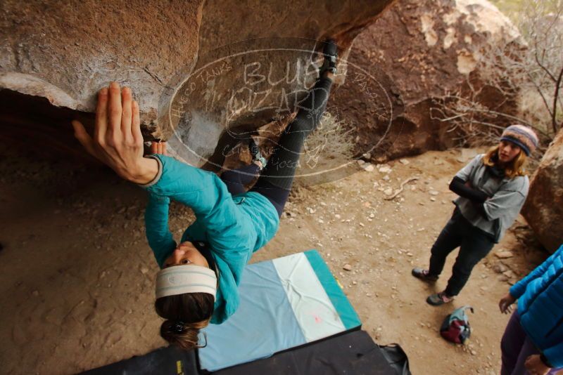 Bouldering in Hueco Tanks on 01/02/2020 with Blue Lizard Climbing and Yoga

Filename: SRM_20200102_1443220.jpg
Aperture: f/5.0
Shutter Speed: 1/250
Body: Canon EOS-1D Mark II
Lens: Canon EF 16-35mm f/2.8 L