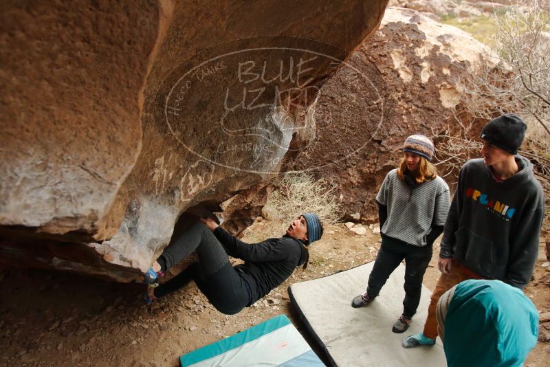 Bouldering in Hueco Tanks on 01/02/2020 with Blue Lizard Climbing and Yoga

Filename: SRM_20200102_1449350.jpg
Aperture: f/4.5
Shutter Speed: 1/250
Body: Canon EOS-1D Mark II
Lens: Canon EF 16-35mm f/2.8 L