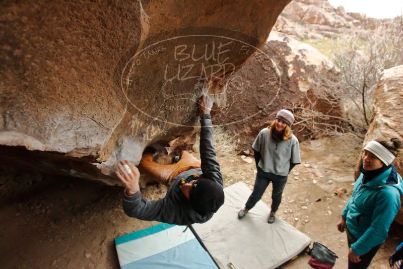 Bouldering in Hueco Tanks on 01/02/2020 with Blue Lizard Climbing and Yoga

Filename: SRM_20200102_1454350.jpg
Aperture: f/3.5
Shutter Speed: 1/250
Body: Canon EOS-1D Mark II
Lens: Canon EF 16-35mm f/2.8 L