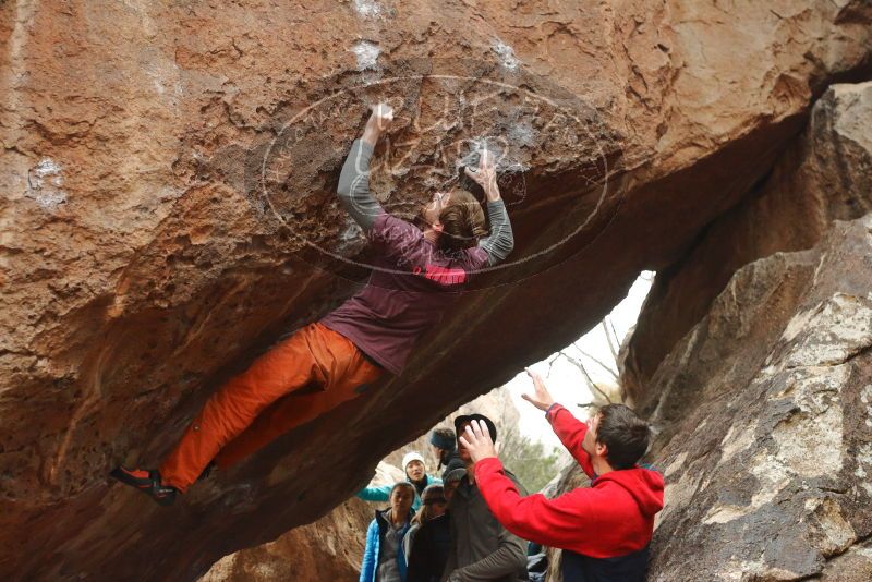 Bouldering in Hueco Tanks on 01/02/2020 with Blue Lizard Climbing and Yoga

Filename: SRM_20200102_1459520.jpg
Aperture: f/3.5
Shutter Speed: 1/250
Body: Canon EOS-1D Mark II
Lens: Canon EF 50mm f/1.8 II