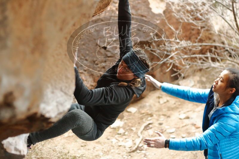 Bouldering in Hueco Tanks on 01/02/2020 with Blue Lizard Climbing and Yoga

Filename: SRM_20200102_1501270.jpg
Aperture: f/2.5
Shutter Speed: 1/250
Body: Canon EOS-1D Mark II
Lens: Canon EF 50mm f/1.8 II