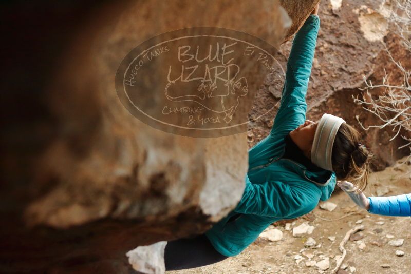 Bouldering in Hueco Tanks on 01/02/2020 with Blue Lizard Climbing and Yoga

Filename: SRM_20200102_1504200.jpg
Aperture: f/3.5
Shutter Speed: 1/250
Body: Canon EOS-1D Mark II
Lens: Canon EF 50mm f/1.8 II