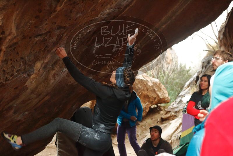 Bouldering in Hueco Tanks on 01/02/2020 with Blue Lizard Climbing and Yoga

Filename: SRM_20200102_1604250.jpg
Aperture: f/4.5
Shutter Speed: 1/250
Body: Canon EOS-1D Mark II
Lens: Canon EF 50mm f/1.8 II