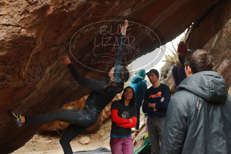 Bouldering in Hueco Tanks on 01/02/2020 with Blue Lizard Climbing and Yoga

Filename: SRM_20200102_1612380.jpg
Aperture: f/4.0
Shutter Speed: 1/250
Body: Canon EOS-1D Mark II
Lens: Canon EF 50mm f/1.8 II