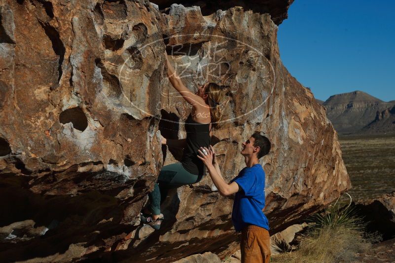 Bouldering in Hueco Tanks on 01/05/2020 with Blue Lizard Climbing and Yoga

Filename: SRM_20200105_1100110.jpg
Aperture: f/8.0
Shutter Speed: 1/400
Body: Canon EOS-1D Mark II
Lens: Canon EF 50mm f/1.8 II