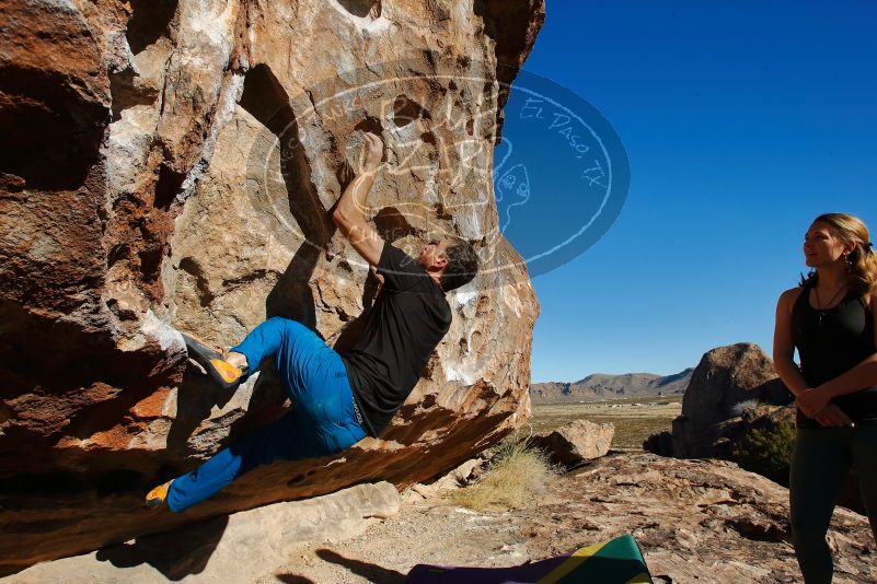 Bouldering in Hueco Tanks on 01/05/2020 with Blue Lizard Climbing and Yoga

Filename: SRM_20200105_1111000.jpg
Aperture: f/8.0
Shutter Speed: 1/320
Body: Canon EOS-1D Mark II
Lens: Canon EF 16-35mm f/2.8 L