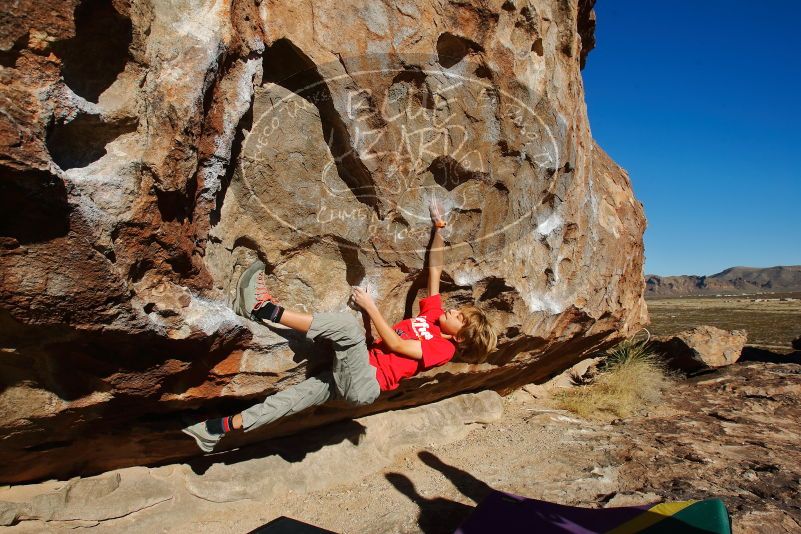 Bouldering in Hueco Tanks on 01/05/2020 with Blue Lizard Climbing and Yoga

Filename: SRM_20200105_1111510.jpg
Aperture: f/8.0
Shutter Speed: 1/400
Body: Canon EOS-1D Mark II
Lens: Canon EF 16-35mm f/2.8 L