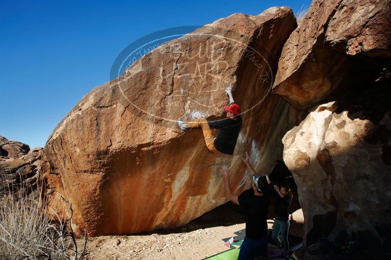 Bouldering in Hueco Tanks on 01/05/2020 with Blue Lizard Climbing and Yoga

Filename: SRM_20200105_1155040.jpg
Aperture: f/8.0
Shutter Speed: 1/250
Body: Canon EOS-1D Mark II
Lens: Canon EF 16-35mm f/2.8 L