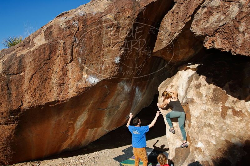 Bouldering in Hueco Tanks on 01/05/2020 with Blue Lizard Climbing and Yoga

Filename: SRM_20200105_1207440.jpg
Aperture: f/8.0
Shutter Speed: 1/250
Body: Canon EOS-1D Mark II
Lens: Canon EF 16-35mm f/2.8 L