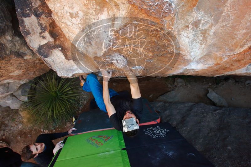 Bouldering in Hueco Tanks on 01/05/2020 with Blue Lizard Climbing and Yoga

Filename: SRM_20200105_1313360.jpg
Aperture: f/4.5
Shutter Speed: 1/250
Body: Canon EOS-1D Mark II
Lens: Canon EF 16-35mm f/2.8 L