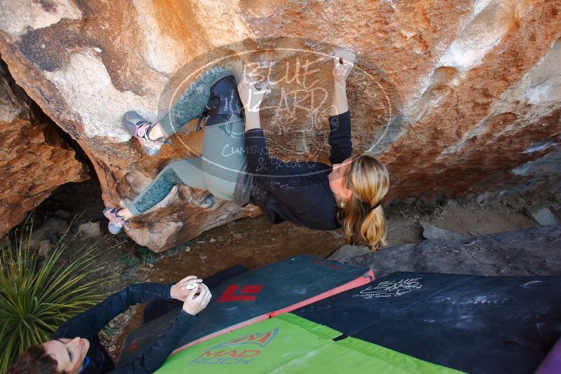 Bouldering in Hueco Tanks on 01/05/2020 with Blue Lizard Climbing and Yoga

Filename: SRM_20200105_1317300.jpg
Aperture: f/3.5
Shutter Speed: 1/250
Body: Canon EOS-1D Mark II
Lens: Canon EF 16-35mm f/2.8 L