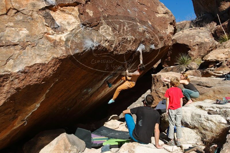 Bouldering in Hueco Tanks on 01/05/2020 with Blue Lizard Climbing and Yoga

Filename: SRM_20200105_1355320.jpg
Aperture: f/8.0
Shutter Speed: 1/250
Body: Canon EOS-1D Mark II
Lens: Canon EF 16-35mm f/2.8 L