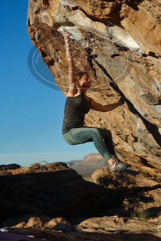 Bouldering in Hueco Tanks on 01/05/2020 with Blue Lizard Climbing and Yoga

Filename: SRM_20200105_1716401.jpg
Aperture: f/3.2
Shutter Speed: 1/1250
Body: Canon EOS-1D Mark II
Lens: Canon EF 50mm f/1.8 II