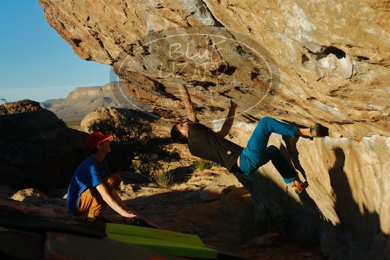 Bouldering in Hueco Tanks on 01/05/2020 with Blue Lizard Climbing and Yoga

Filename: SRM_20200105_1727390.jpg
Aperture: f/4.5
Shutter Speed: 1/1000
Body: Canon EOS-1D Mark II
Lens: Canon EF 50mm f/1.8 II