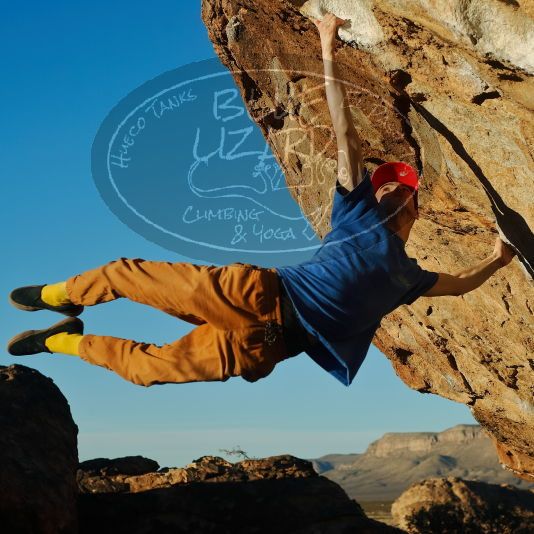 Bouldering in Hueco Tanks on 01/05/2020 with Blue Lizard Climbing and Yoga

Filename: SRM_20200105_1735560.jpg
Aperture: f/4.5
Shutter Speed: 1/1000
Body: Canon EOS-1D Mark II
Lens: Canon EF 50mm f/1.8 II