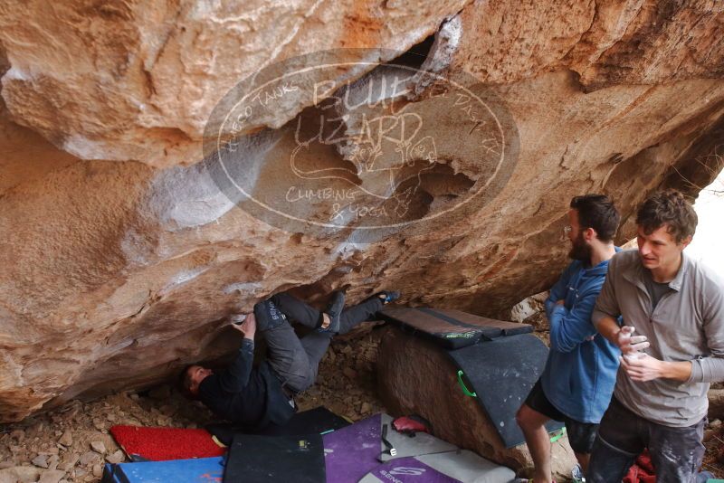 Bouldering in Hueco Tanks on 01/04/2020 with Blue Lizard Climbing and Yoga

Filename: SRM_20200104_1243240.jpg
Aperture: f/4.0
Shutter Speed: 1/250
Body: Canon EOS-1D Mark II
Lens: Canon EF 16-35mm f/2.8 L