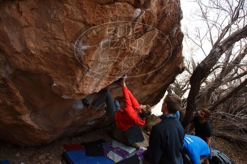 Bouldering in Hueco Tanks on 01/04/2020 with Blue Lizard Climbing and Yoga

Filename: SRM_20200104_1246491.jpg
Aperture: f/6.3
Shutter Speed: 1/250
Body: Canon EOS-1D Mark II
Lens: Canon EF 16-35mm f/2.8 L