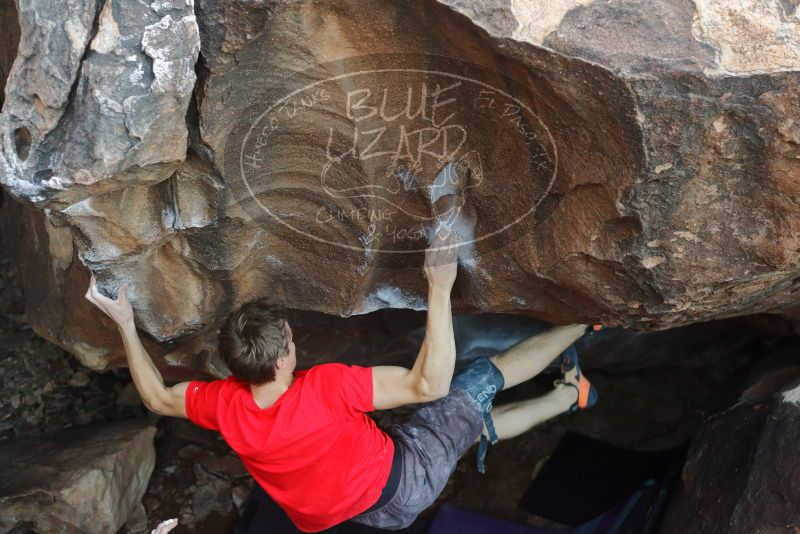 Bouldering in Hueco Tanks on 01/04/2020 with Blue Lizard Climbing and Yoga

Filename: SRM_20200104_1454590.jpg
Aperture: f/3.2
Shutter Speed: 1/250
Body: Canon EOS-1D Mark II
Lens: Canon EF 50mm f/1.8 II