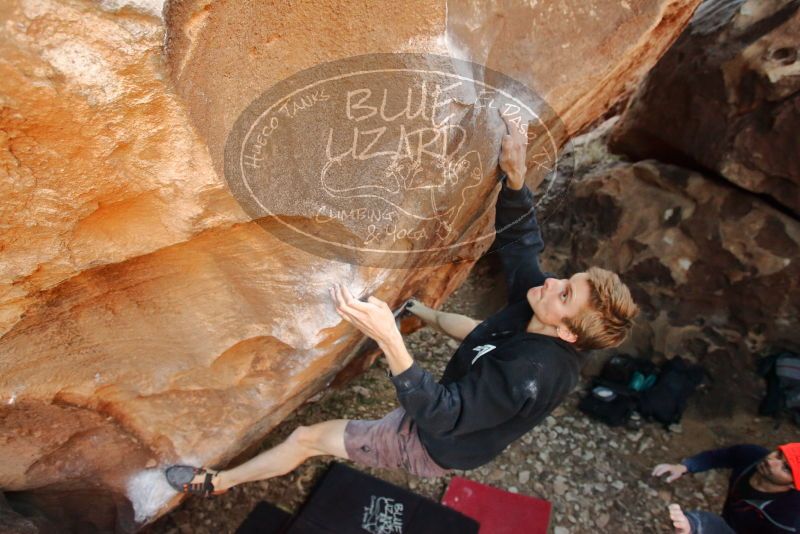 Bouldering in Hueco Tanks on 01/04/2020 with Blue Lizard Climbing and Yoga

Filename: SRM_20200104_1633490.jpg
Aperture: f/4.0
Shutter Speed: 1/250
Body: Canon EOS-1D Mark II
Lens: Canon EF 16-35mm f/2.8 L