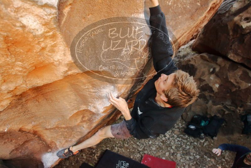 Bouldering in Hueco Tanks on 01/04/2020 with Blue Lizard Climbing and Yoga

Filename: SRM_20200104_1633500.jpg
Aperture: f/4.0
Shutter Speed: 1/250
Body: Canon EOS-1D Mark II
Lens: Canon EF 16-35mm f/2.8 L