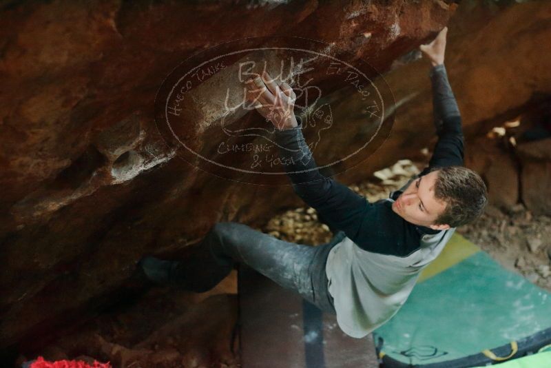 Bouldering in Hueco Tanks on 01/04/2020 with Blue Lizard Climbing and Yoga

Filename: SRM_20200104_1727590.jpg
Aperture: f/2.8
Shutter Speed: 1/200
Body: Canon EOS-1D Mark II
Lens: Canon EF 50mm f/1.8 II