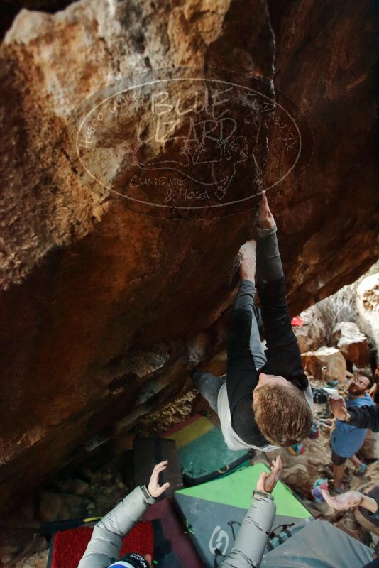 Bouldering in Hueco Tanks on 01/04/2020 with Blue Lizard Climbing and Yoga

Filename: SRM_20200104_1728280.jpg
Aperture: f/3.5
Shutter Speed: 1/200
Body: Canon EOS-1D Mark II
Lens: Canon EF 16-35mm f/2.8 L