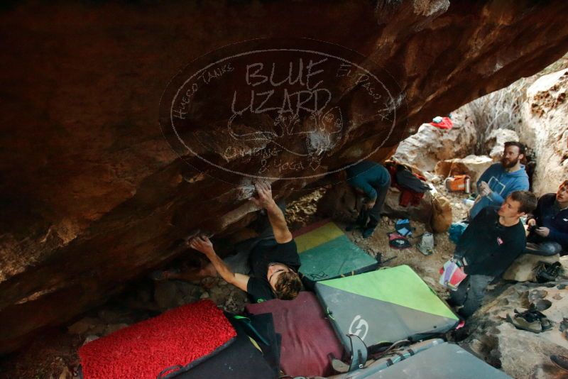 Bouldering in Hueco Tanks on 01/04/2020 with Blue Lizard Climbing and Yoga

Filename: SRM_20200104_1740421.jpg
Aperture: f/3.2
Shutter Speed: 1/200
Body: Canon EOS-1D Mark II
Lens: Canon EF 16-35mm f/2.8 L