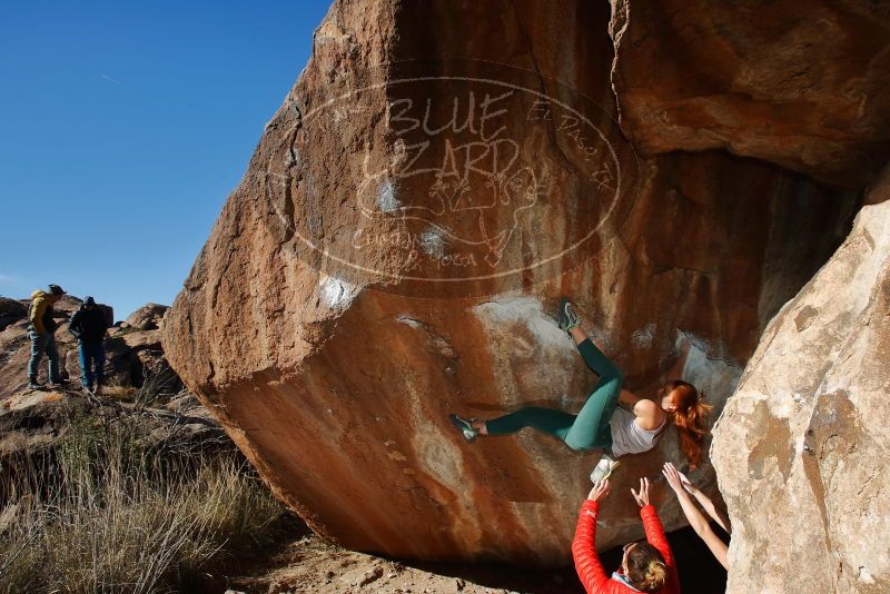 Bouldering in Hueco Tanks on 01/08/2020 with Blue Lizard Climbing and Yoga

Filename: SRM_20200108_1206520.jpg
Aperture: f/8.0
Shutter Speed: 1/250
Body: Canon EOS-1D Mark II
Lens: Canon EF 16-35mm f/2.8 L