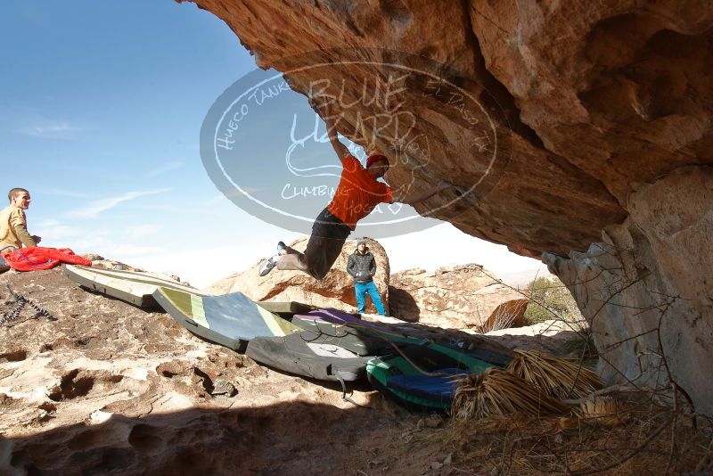 Bouldering in Hueco Tanks on 01/08/2020 with Blue Lizard Climbing and Yoga

Filename: SRM_20200108_1331503.jpg
Aperture: f/8.0
Shutter Speed: 1/500
Body: Canon EOS-1D Mark II
Lens: Canon EF 16-35mm f/2.8 L