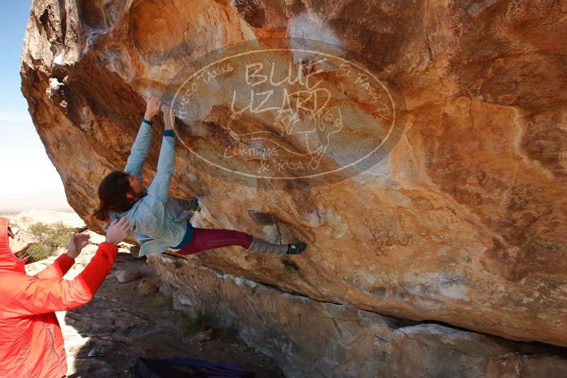 Bouldering in Hueco Tanks on 01/08/2020 with Blue Lizard Climbing and Yoga

Filename: SRM_20200108_1344040.jpg
Aperture: f/7.1
Shutter Speed: 1/400
Body: Canon EOS-1D Mark II
Lens: Canon EF 16-35mm f/2.8 L