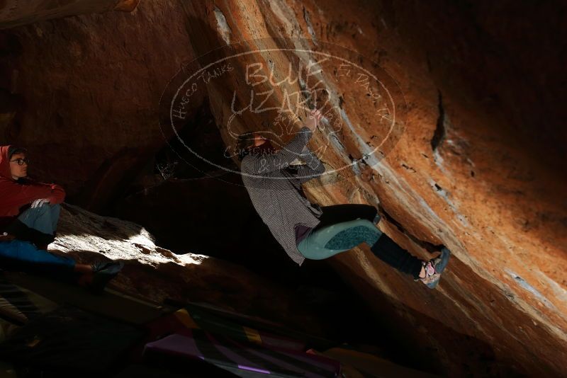 Bouldering in Hueco Tanks on 01/08/2020 with Blue Lizard Climbing and Yoga

Filename: SRM_20200108_1543330.jpg
Aperture: f/5.6
Shutter Speed: 1/250
Body: Canon EOS-1D Mark II
Lens: Canon EF 16-35mm f/2.8 L